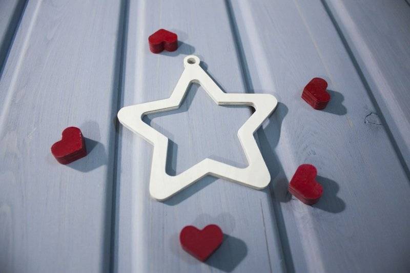 Звезда игрушка на елку