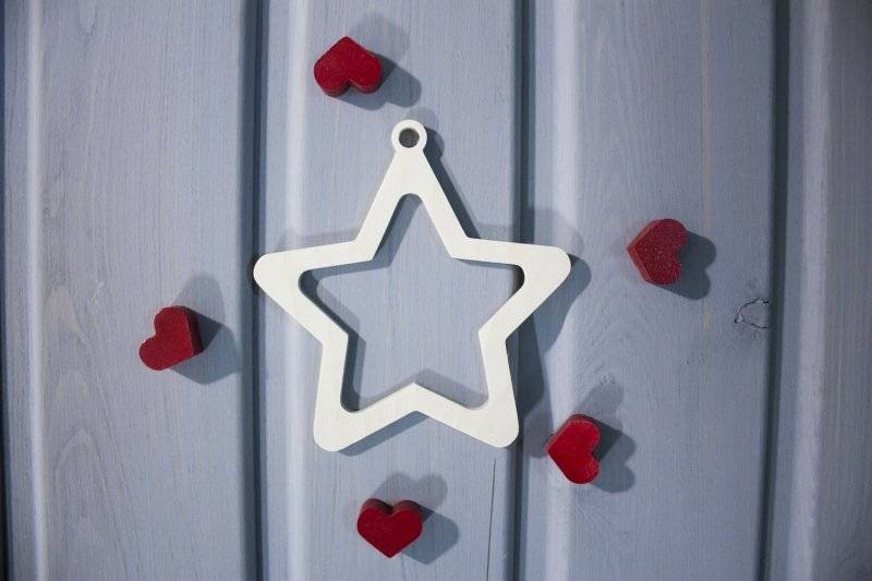 Звезда игрушка на елку