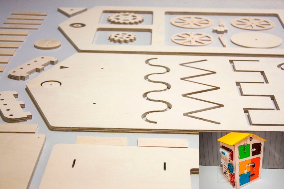 Бизиборд дом сделай сам