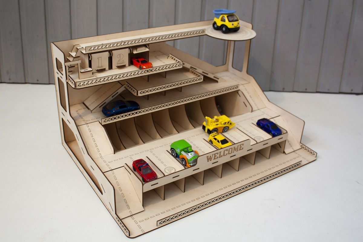 Парковка для машинок П-2