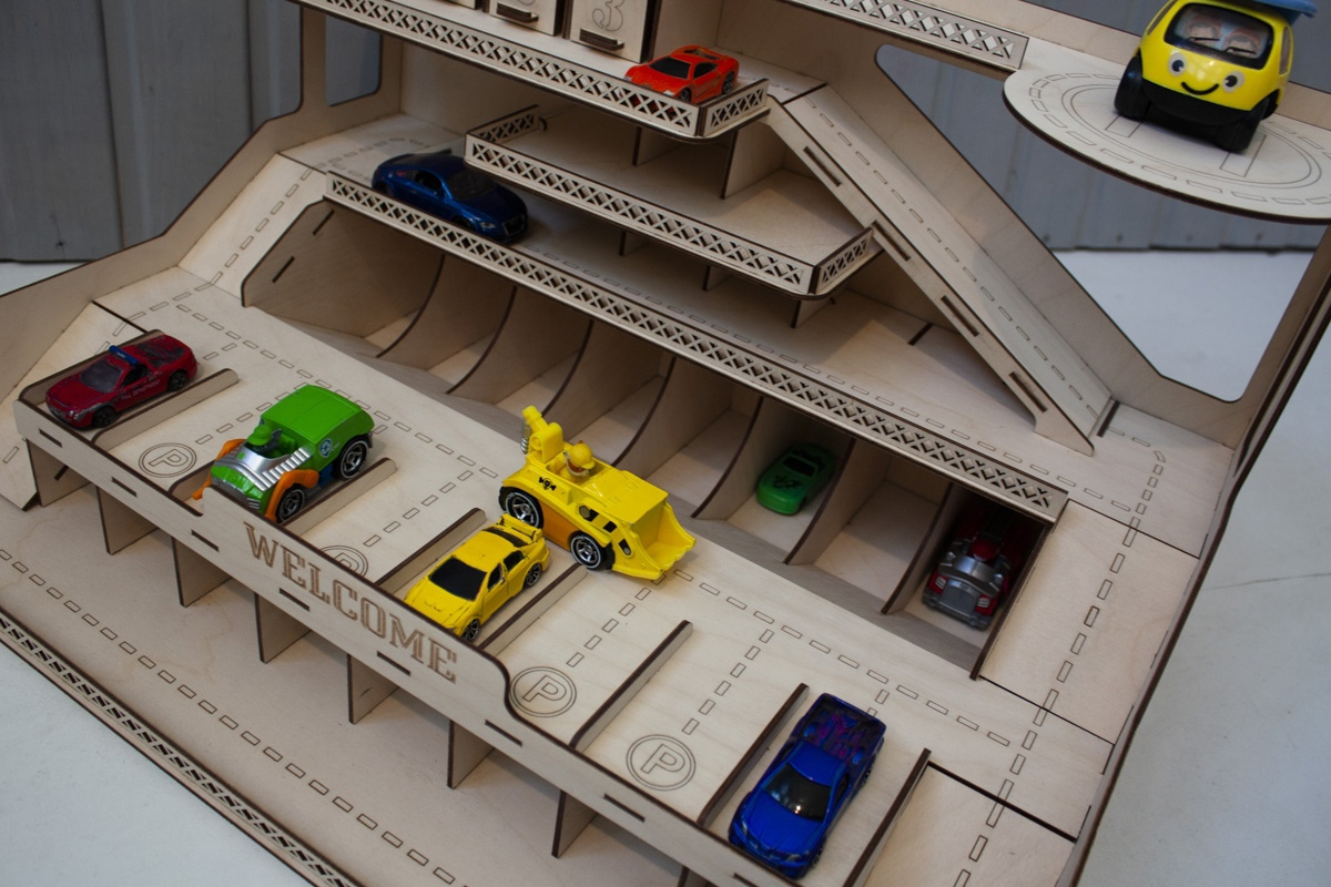 Парковка для машинок П-2