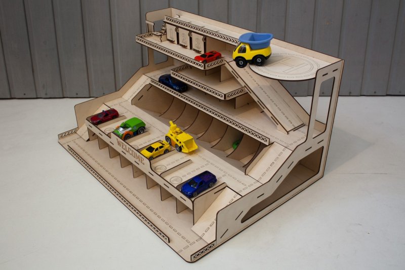 Парковка для машинок П-2